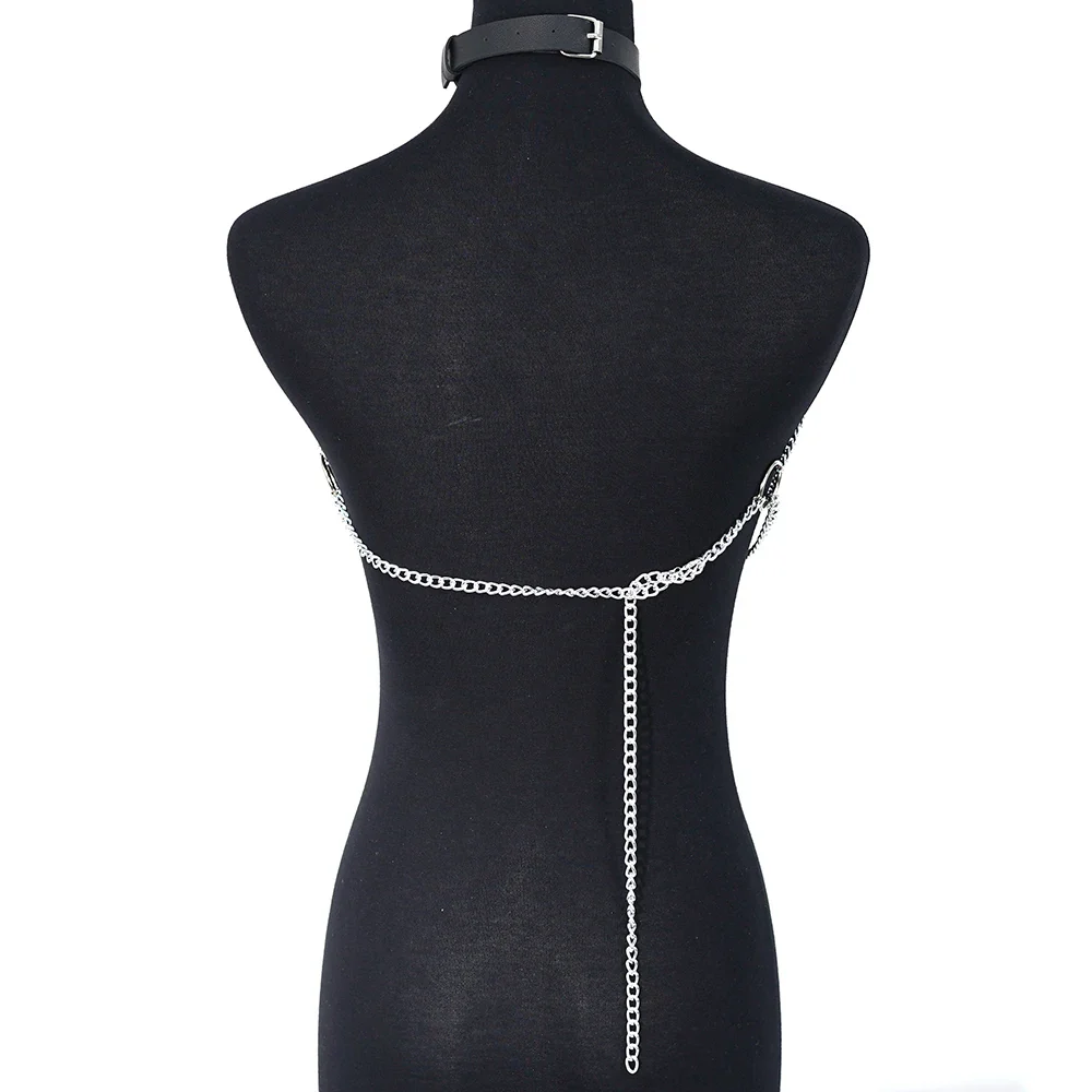 Harnais Femme Poitrine Chaines - Image 6