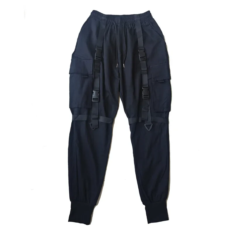 Pantalon Teuf Cargo Harajuku Noir - Image 5