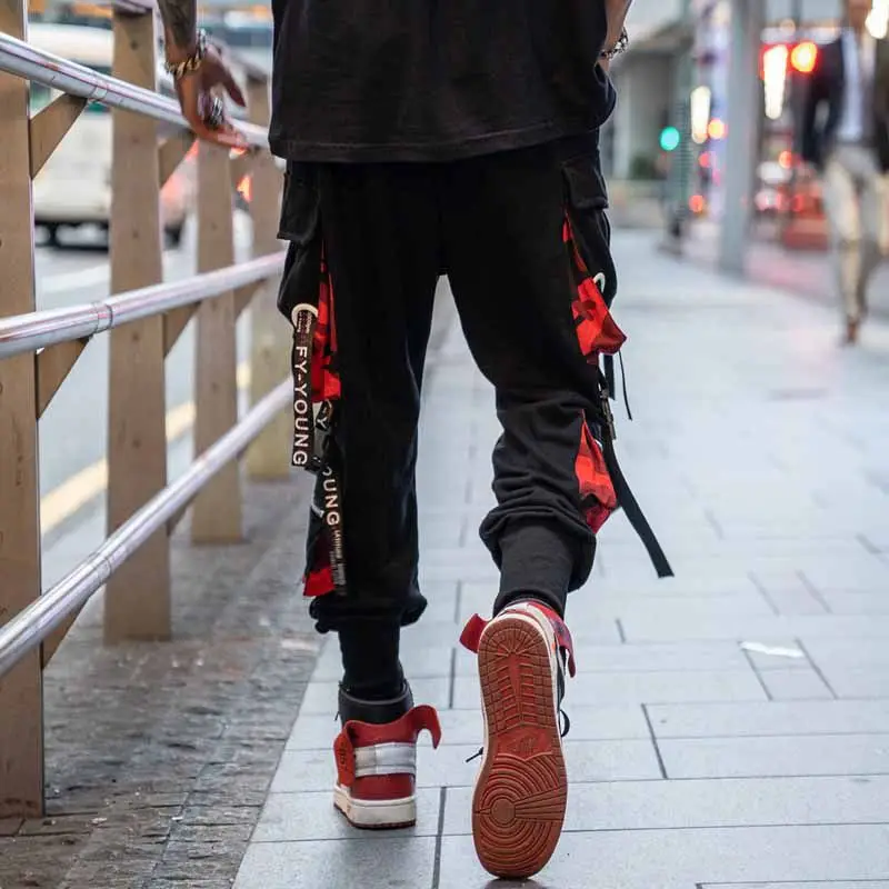 Pantalon Teuf Cargo Haramiku Rouge - Image 3