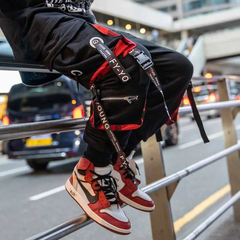 Pantalon Teuf Cargo Haramiku Rouge - Image 4