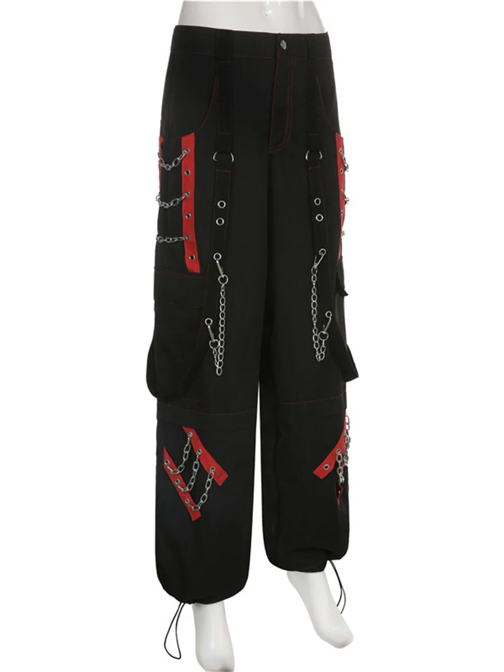 Pantalon Teuf Festif Rouge - Image 3